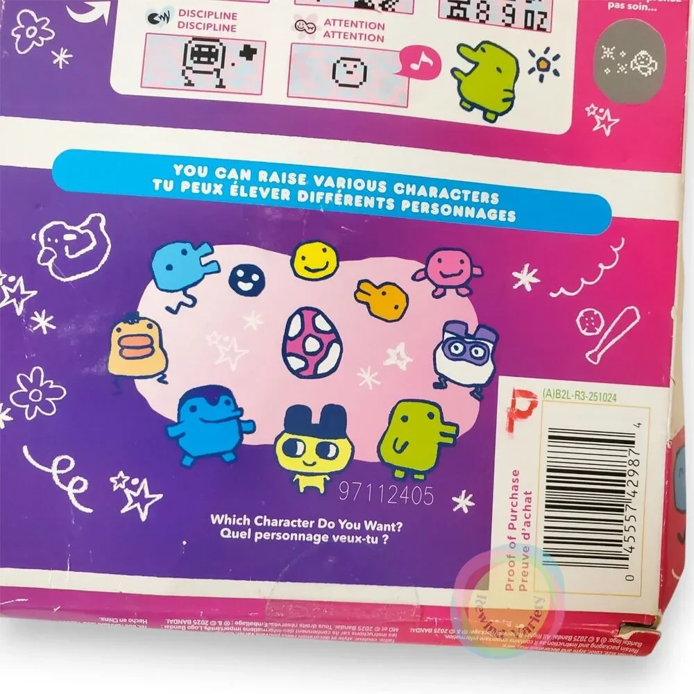 Bandai Tamagotchi Gen 1 Pretty Party Virtual Pet NIP